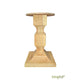 Chelsea Square Pedestal Table Base (Wh-Chelsea(Size)-Color)