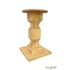 Chelsea Square Pedestal Table Base (Wh-Chelsea(Size)-Color) 28’ Tall / Unfinished Set Of 1