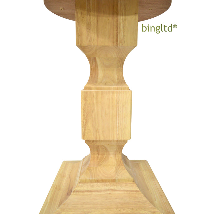 Chelsea Square Pedestal Table Base (Wh-Chelsea(Size)-Color)