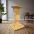 Chelsea Square Pedestal Table Base (WH-Chelsea(Size)-Color)