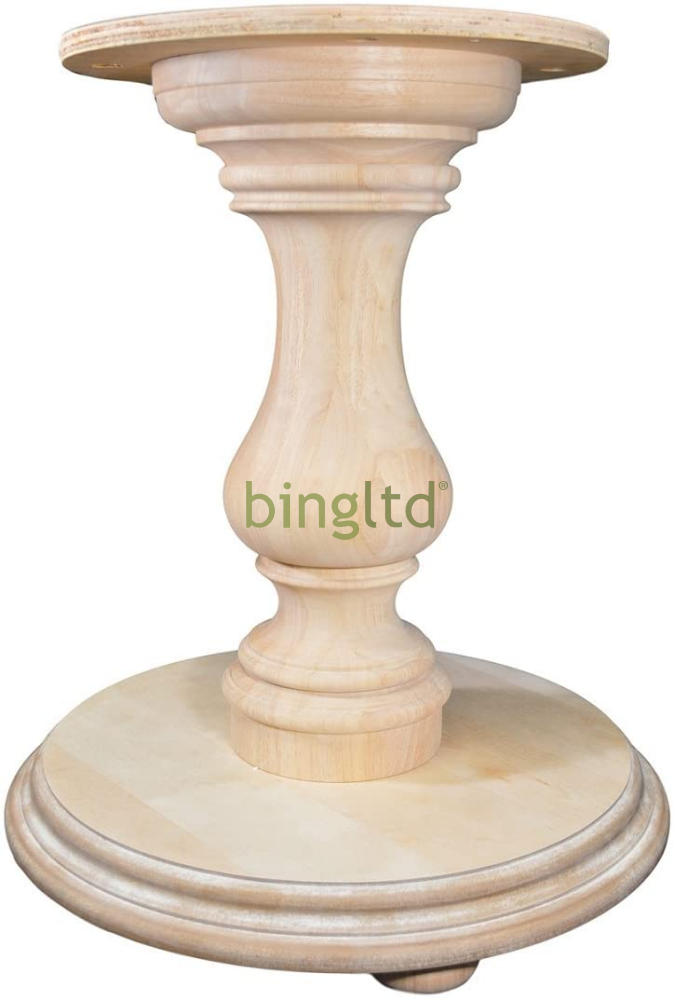 Bradford Round Pedestal Table Base (Wh-Bradford[Height]-Color)