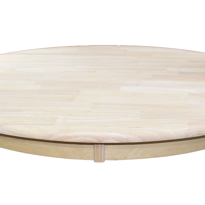 Bingltd - Unfinished Round Table Top (Ttsizestyle-Rw-Unf) 30 Inches / (01) Set Of 1 Tops