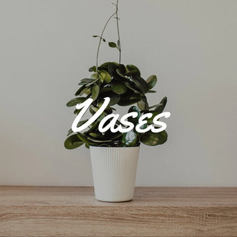 Wooden Vases