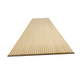 Bingltd - 48’ Long X 12’ Wide With 1’ Double Bead Slat Tambour Thin Poplar Unfinished 1 Pc