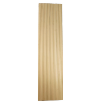 Bingltd - 48’ Long X 12’ Wide With 1’ Double Bead Slat Tambour Thin Poplar Unfinished 1 Pc