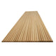 Bingltd - [36’’ 48’’ 96’’ 120’’] Long X 12’’ Wide Solid Wood Tambour Panel