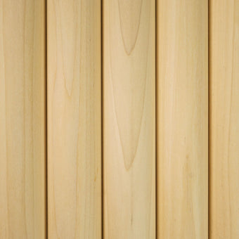 Bingltd - 48’ Long X 12’ Wide With 1 1/2’ Single Bead Tambour Poplar Unfinished Pc