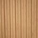 Bingltd - 48’ Long X 12’ Wide With 3/4’Thick Shallow Double Bead Tambour Red Oak Unfinished 1