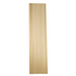 Bingltd - 48’ Long X 12’ Wide With 3/4’ Bevel Slat Tambour Thin Poplar Unfinished 1 Pc