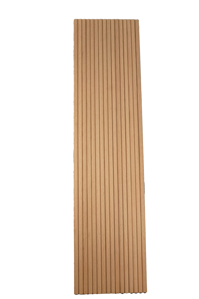 Bingltd - 48’ Long X 12’ Wide With 3/4’ Bevel Slat Tambour Unfinished 1 Pc (Wp-8202-Unf) Wall Panel