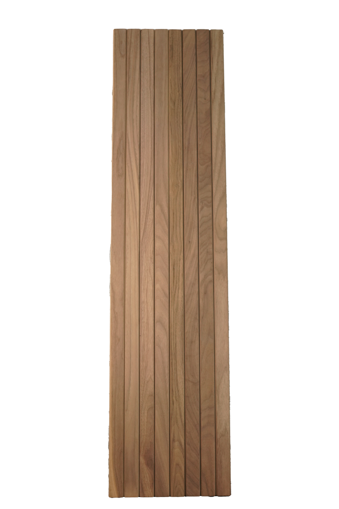 Bingltd - 48’ Long X 12’ Wide With 1 1/2’ Bevel Slat Tambour Thin Maple Unfinished Pc