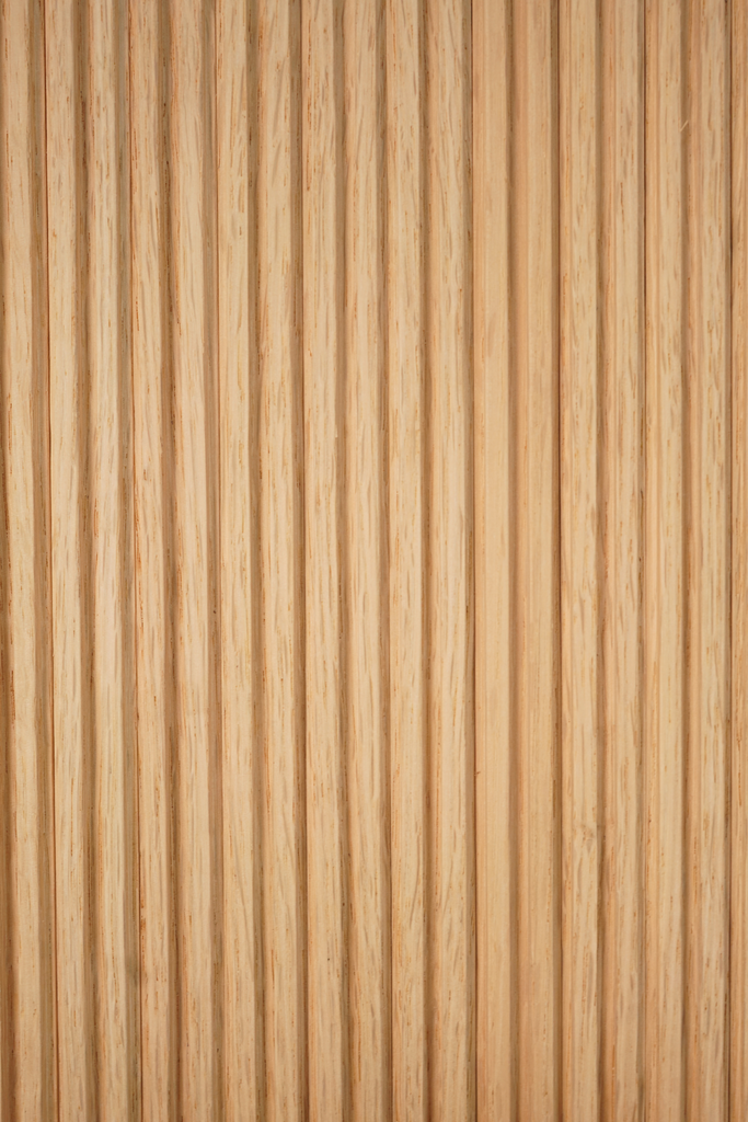 Bingltd - 48’ Long X 12’ Wide With 1/4’ Square Cut Flexible Tambour Red Oak Unfinished 1 Pc