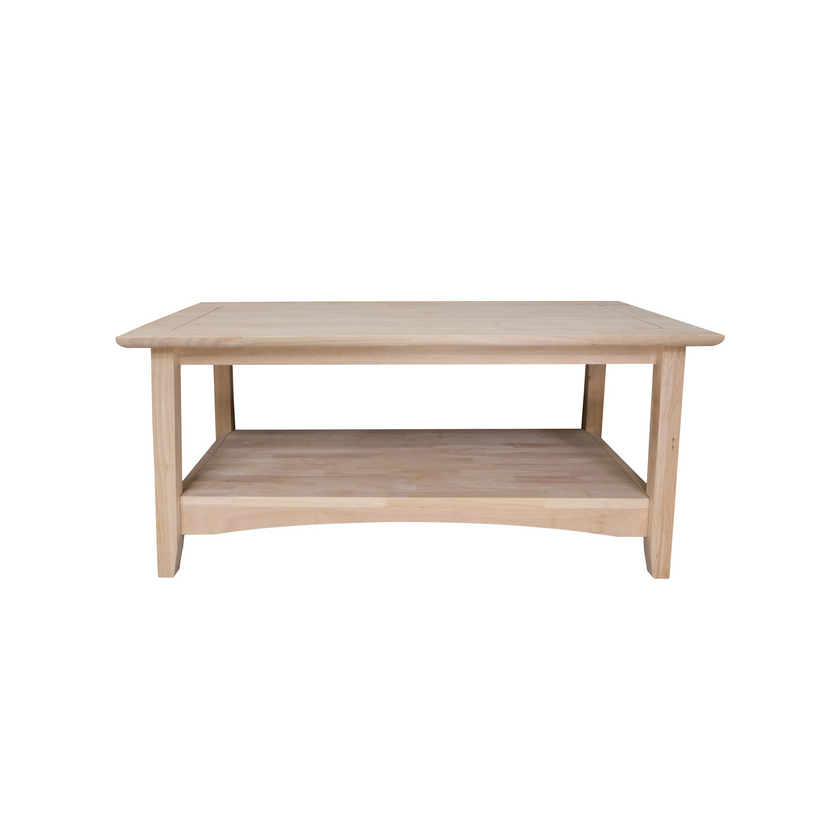 Bingltd - Burg 39’ Coffee Table (Tc1801-Rw-Unf) Box Of 1 Tables