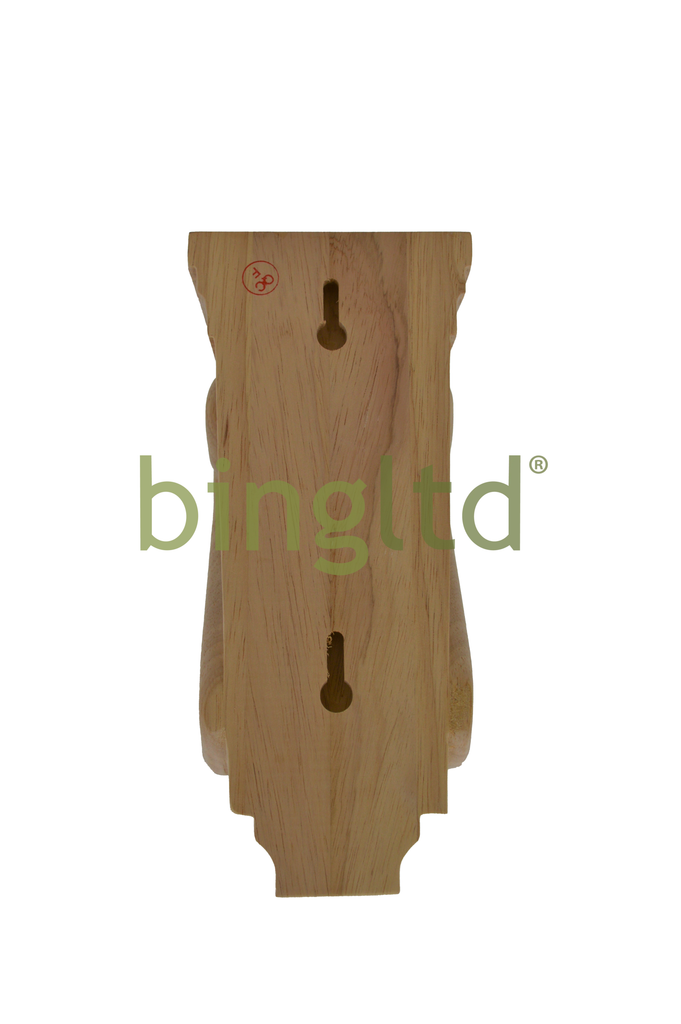 10’ Corbel Traditional Rubberwood Bracket (C-Pt1-Rw) Corbels & Brackets