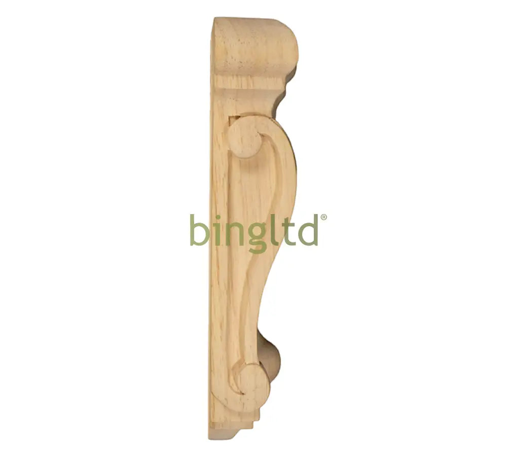 10’ Corbel Traditional Solid Hardwood Bracket (C3) Corbels & Brackets