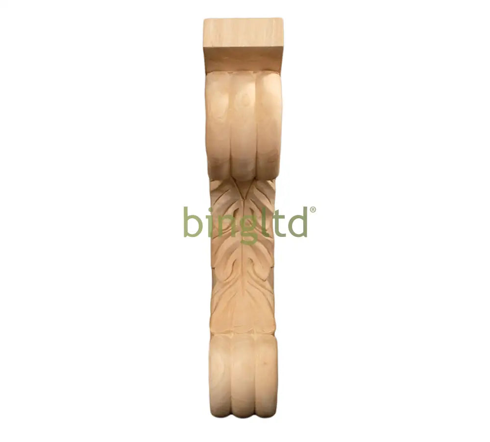 13’ Corbel Rustic Solid Hardwood Bracket (C5) Corbels & Brackets