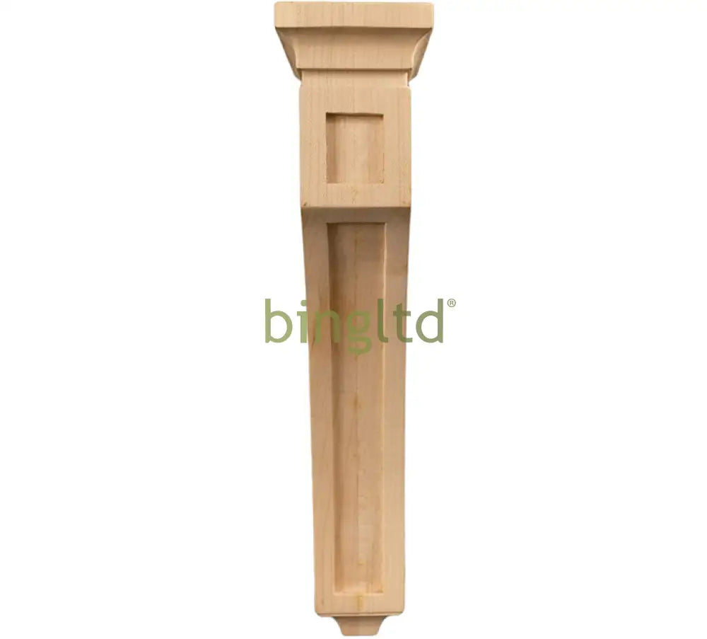 14’ Corbel Traditional Solid Rubberwood Bracket (C-Wc22-Rw) Corbels & Brackets