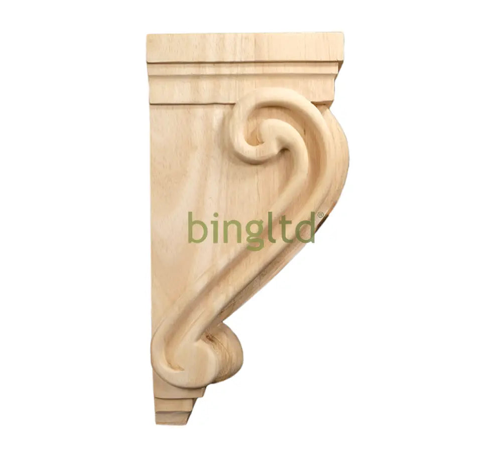 14’ Corbel Traditional Style In Solid Wood (C1) Corbels & Brackets