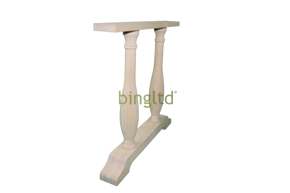 29’ Tall Philip Round Trestle Table Base (Pd-Tb2901-Rw-Unf) Pedestal