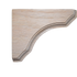 4 1/4’ Oak Shelf Support (Brk425-Oak-Unf) Corbels & Brackets