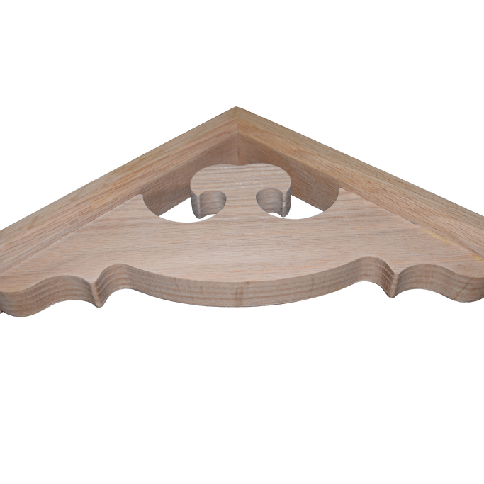 8 3/4’ Oak Corner Trim (Brk875-Oak-Unf) Corbels & Brackets