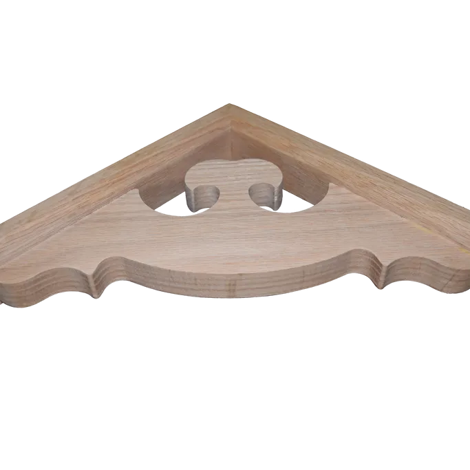8 3/4’ Oak Corner Trim (Brk875-Oak-Unf) Corbels & Brackets
