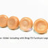 Bingltd - 5’ Unfinished Hardwood Sofa Legs (Cl400-5-Unf)