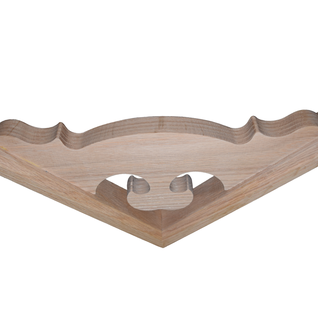 8 3/4’ Oak Corner Trim (Brk875-Oak-Unf) Corbels & Brackets