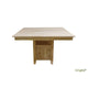 Bingltd - 54’ Long 36’ Tall Ember Gathering Table With Square Storage Base Unfinished