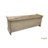 Bingltd - 13’ Tall 51’ Rowan Wide Entry Bench Unfinished (Ben-150-Rw-Unf) Pedestal