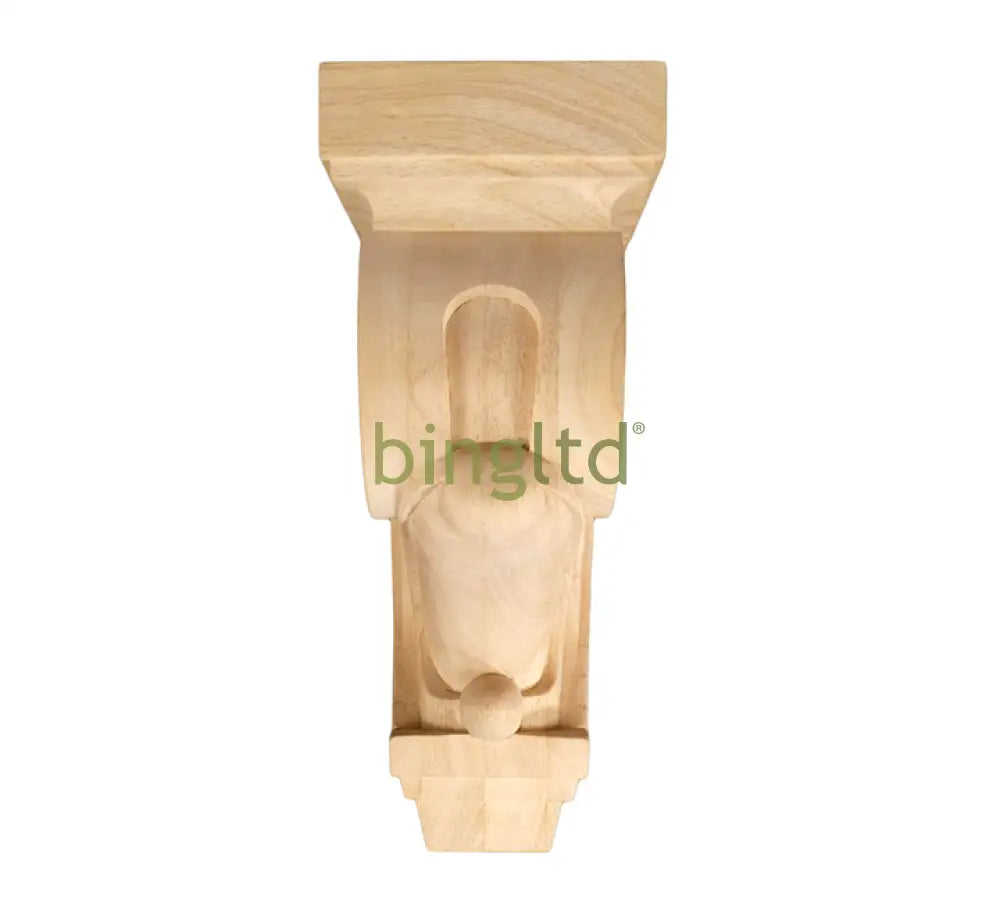 9 1/8’ Corbel Traditional Solid Rubberwood Bracket (C-Cbln-Rw) Corbels & Brackets