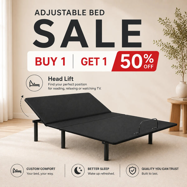 Adjustable Bed With Remote Head Lift 1