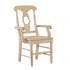 Bingltd - Riley 38’ Dining Chair Unfinished (Ch3802[A]B-Rw-Unf) Yes / Set Of 1