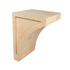 9’ Maple Contemporary Corbel (C131-Ma-Unf) Corbels & Brackets