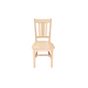 Jace 38’ Slatback Chair Unfinished (Ch3801-Rw-Unf) Chairs