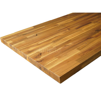bingltd-Acacia With Oil Wood Countertop W/Square Edge (STANDARD)