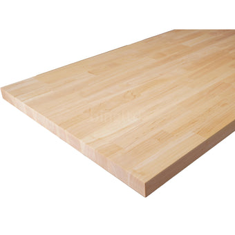 bingltd- Unfinished Hevea Solid Wood Butcher Block Countertop With Square Edge