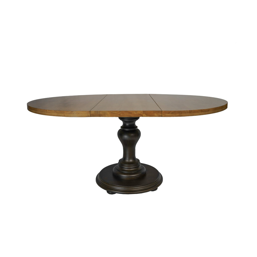 Bingltd- 48’ X To 66’ Extension 30’ Tall Bradford Non-Brushed Brown Dining Table Wheat / Set