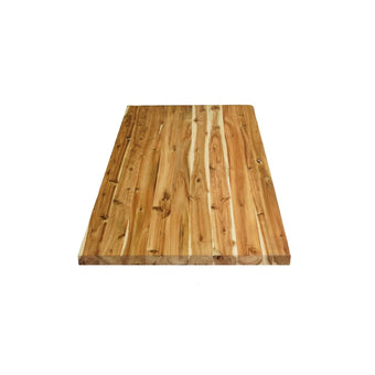 Bingltd Acacia Thick Edge Grain Butcher Block Counter Top