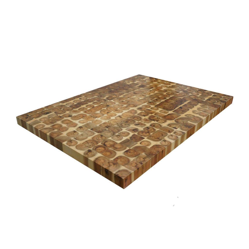 42 Inch Long 30 Wide 1.5 Thick End Grain Acacia Butcher Block Counter Top Countertops