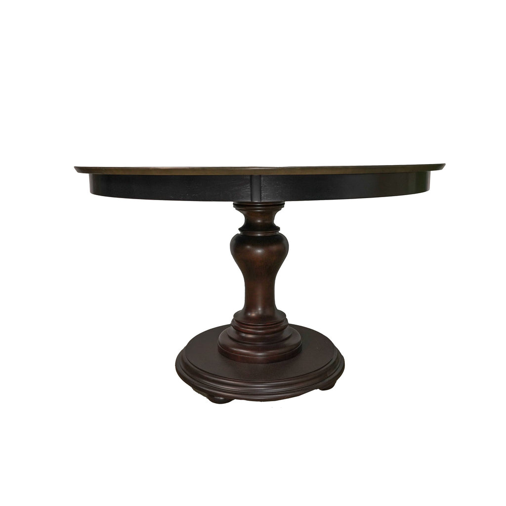 Bingltd- 48’’ X To 66’’ Extension 30’’ Tall Bradford Non-Brushed Brown Dining Table