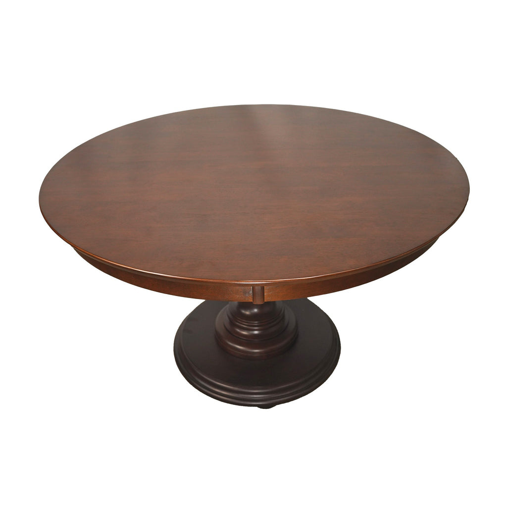 Bingltd- 48’’ X To 66’’ Extension 30’’ Tall Bradford Non-Brushed Brown Dining Table