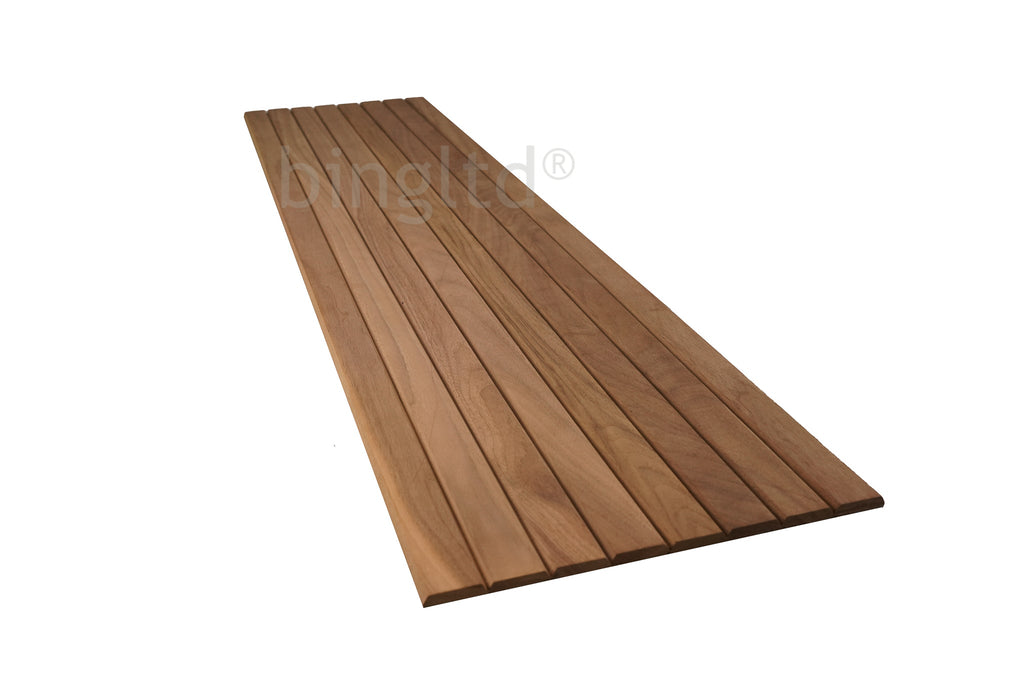 Bingltd - 48’’ Long X 12’’ Wide With 1 1/2’’ Bevel Slat Tambour Thin Maple Unfinished