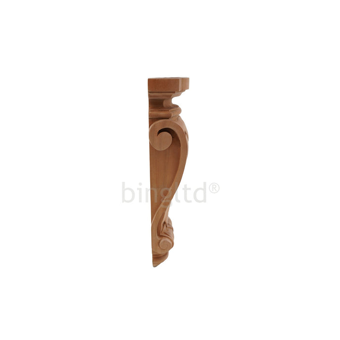 Bingltd - 13.5’’ Cherry Basket Weave Corbel (C86-Cher-Unf) Corbels & Brackets