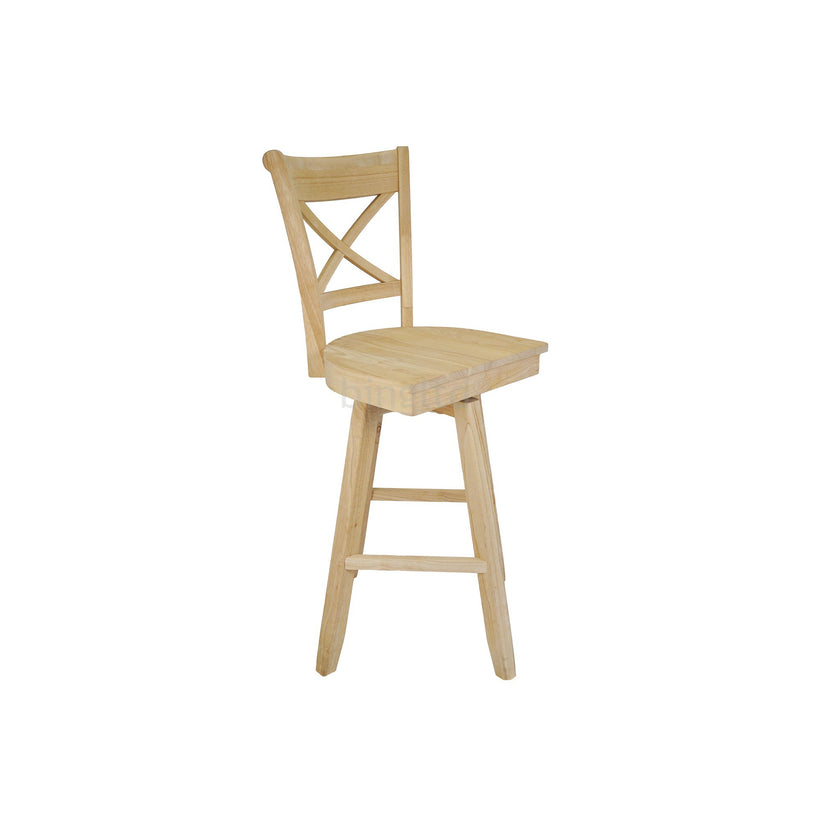 BingLTD -  Avian Bar Swivel Stool Unfinished at 24