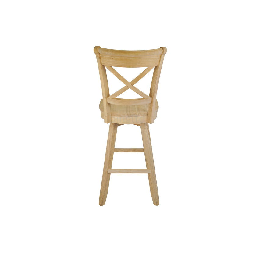 BingLTD -  Avian Bar Swivel Stool Unfinished at 24