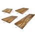 Bingltd Acacia Thick Edge Grain Butcher Block Counter Top