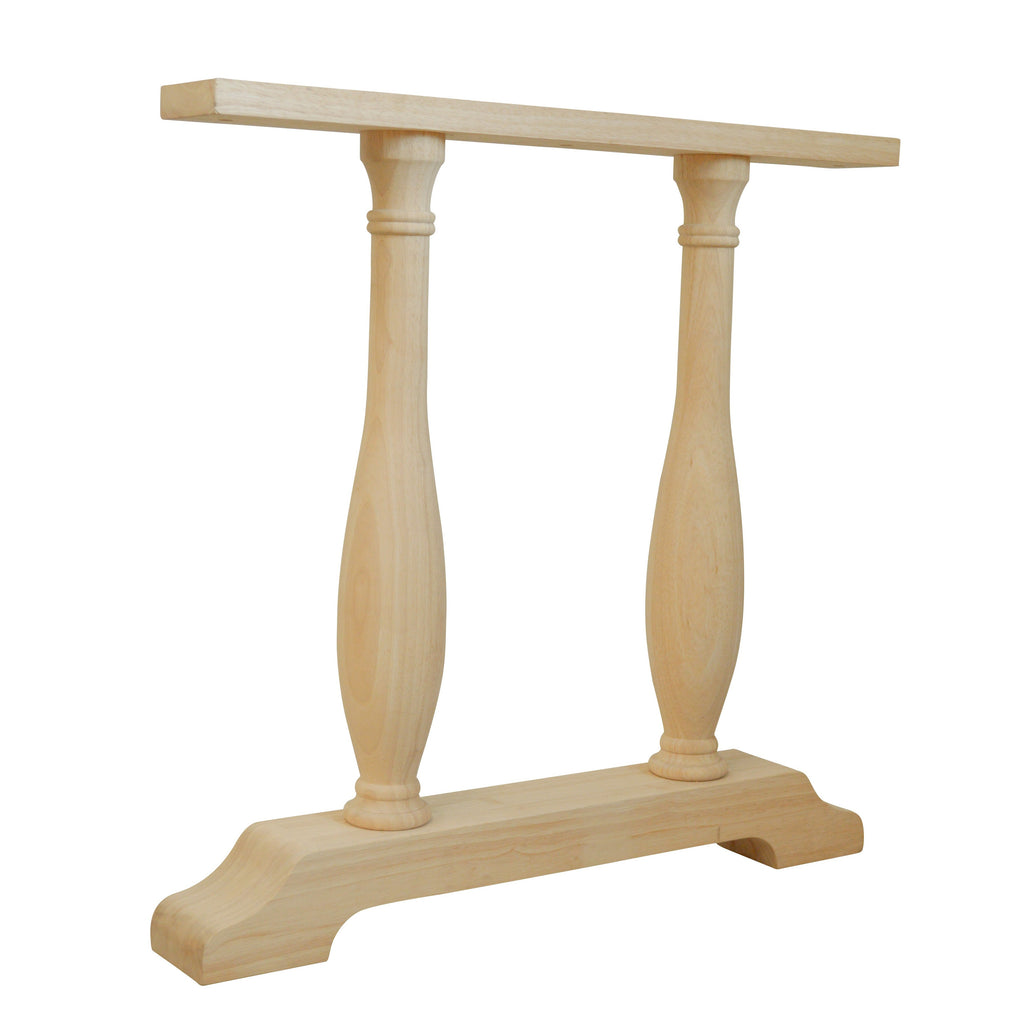 29’ Tall Philip Round Trestle Table Base (Pd-Tb2901-Rw-Unf) Pedestal