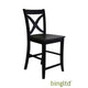 Bingltd - Ruby 40’ Tall Stool Set Of 1 (Stl142-Rw) Black / Chair