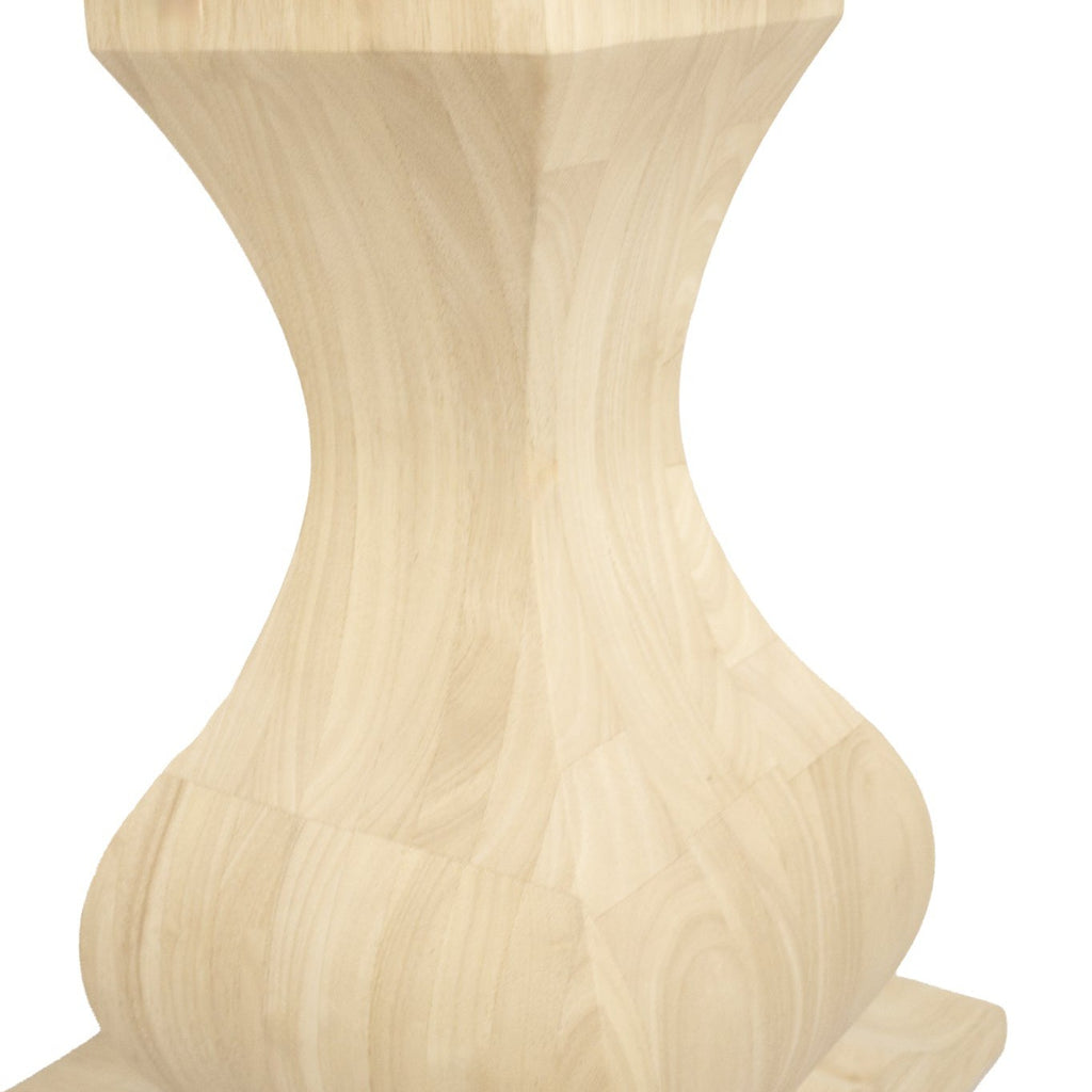 29 1/8’ Tall Miller Square Pedestal Table Base (Pd-Sq2901-Rw-Unf)